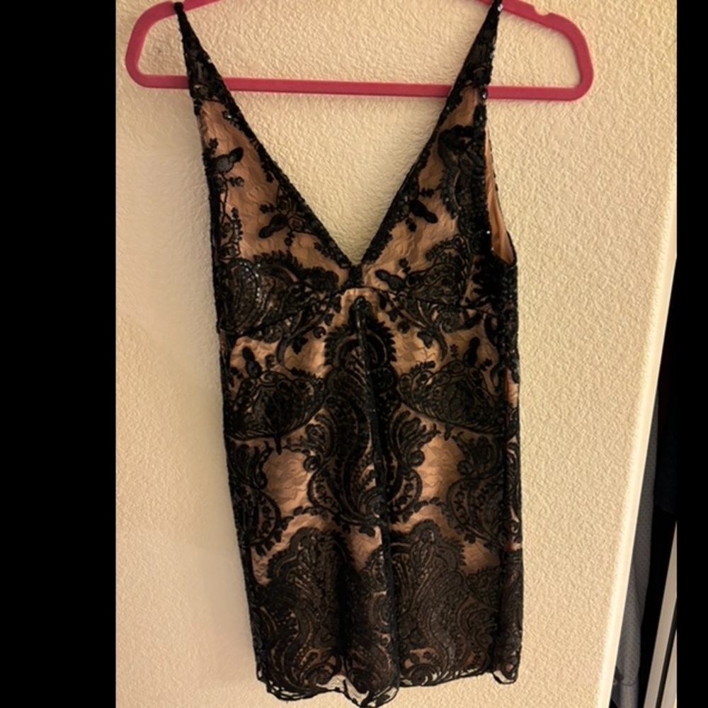 Free People Night Shimmers Mini Dress